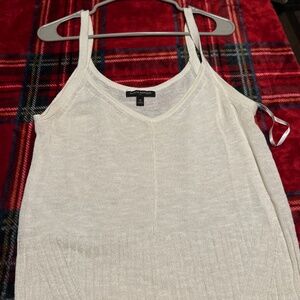 Banana Republic Knit Crop Tank - Size M (Cream)